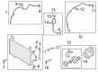 Diagram for Mazda CX-5 A/C Hose - KGD9-61-461