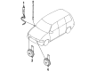 Diagram for Mazda 323 Horn - B596-66-790A