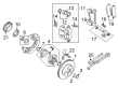 Diagram for Mazda B4000 ABS Sensor - ZZP1-43-701A