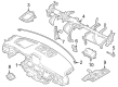 Diagram for Mazda Instrument Cluster - VA41-60-350D-02