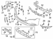 Diagram for Mazda 6 Bumper Cover - GSH7-50-031-BB