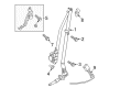 Diagram for Mazda CX-5 Seat Belt - KBYW-57-L30-75