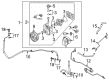 Diagram for Mazda CX-7 Power Steering Hose - EG21-32-684