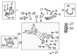 Diagram for Mazda 6 Strut Mounts - GP9A-28-86X