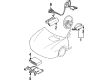Diagram for Mazda Protege Airbag - B21M-57-K70H-90