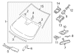 Diagram for Mazda CX-9 Car Mirror - TK21-69-220