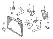 Diagram for Mazda Radiator Fan Relay - LA10-67-740