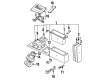 Diagram for Mazda B2000 Center Console - UB42-64-410-09