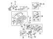 Diagram for Mazda 2 Grille - BP4K-64-730D