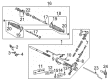 Diagram for Mazda Rack And Pinion - 1F21-32-110R-0A