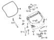 Diagram for Mazda 3 Liftgate Lift Support - BBY1-62-620