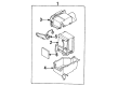 Diagram for Mazda MX-3 Evaporator - BR70-61-J10A