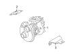Diagram for Mazda Turbocharger - BP8J-13-700C
