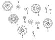 Diagram for Mazda Millenia Wheel Cover - TA04-37-190