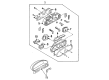 Diagram for Mazda MX-3 Speedometer Cable - BTAR-60-070