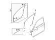 Diagram for Mazda 6 Door Seal - GK2A-58-760G