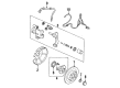 Diagram for Mazda Protege ABS Sensor - B21J4372Y
