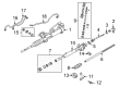 Diagram for Mazda MPV Rack And Pinion - LD47-32-110R-0B