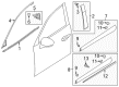 Diagram for Mazda CX-3 Door Moldings - D10E-50-640