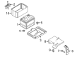 Diagram for Mazda Battery Tray - GS3L-56-040C