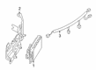 Diagram for Mazda 3 Parking Assist Sensor - BFD1-67-Y40