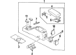 Diagram for Mazda Protege Center Console - B16M-64-420-90