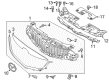 Diagram for Mazda CX-5 Grille - KD45-50-710G