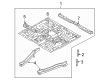 Diagram for Mazda Tribute Floor Pan - EC01-53-601C