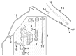 Diagram for Mazda Windshield Washer Pump - VA45-67-482