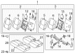 Diagram for Mazda CX-9 Seat Cushion - TN40-57-300-2B