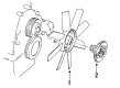 Diagram for Mazda B3000 Radiator fan - ZZM1-15-140