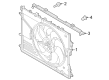 Diagram for Mazda CX-50 Radiator fan - PX8F-15-025