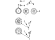 Diagram for Mazda 626 Spare Wheel - 9965-21-4050