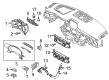 Diagram for Mazda Hazard Warning Switch - K123-66-4H0