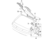 Diagram for Mazda MX-6 Windshield Washer Pump - GJ2567482