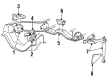 Diagram for Mazda B2300 Engine Mount - ZZL0-39-340A