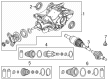 Diagram for Mazda CX-70 Axle Shaft Seal - RA21-27-238