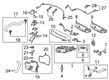 Diagram for Mazda Fuel Line Clamps - 9928-31-700