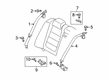 Diagram for Mazda Seat Belt - GJY9-57-740D