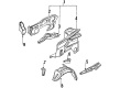 Diagram for Mazda 323 Wheelhouse - B09256130D