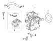 Diagram for Mazda Brake Master Cylinder - DNYJ-43-9A0