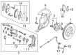 Diagram for Mazda MX-30 EV ABS Sensor - DN4J-43-70X