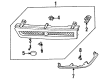 Diagram for Mazda 323 Emblem - GA8B-51-731