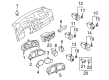 Diagram for Mazda Ambient Temperature Sensor - L022-61-757A