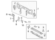 Diagram for Mazda Tribute Radiator Support - EC01-53-100D