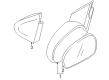 Diagram for Mazda MPV Car Mirror - LD47-69-180