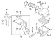 Diagram for Mazda CX-50 Air Duct - PX9X-13-200A