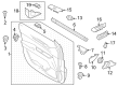 Diagram for Mazda CX-50 Door Seal - VA40-59-821A