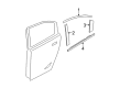 Diagram for Mazda 3 Door Moldings - BBM4-50-8W2