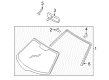 Diagram for Mazda RX-8 Windshield - FE03-63-900C